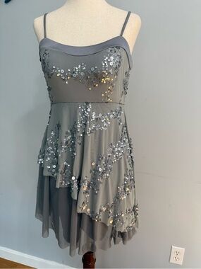 Marcia Grey Sequin dance costume Dress